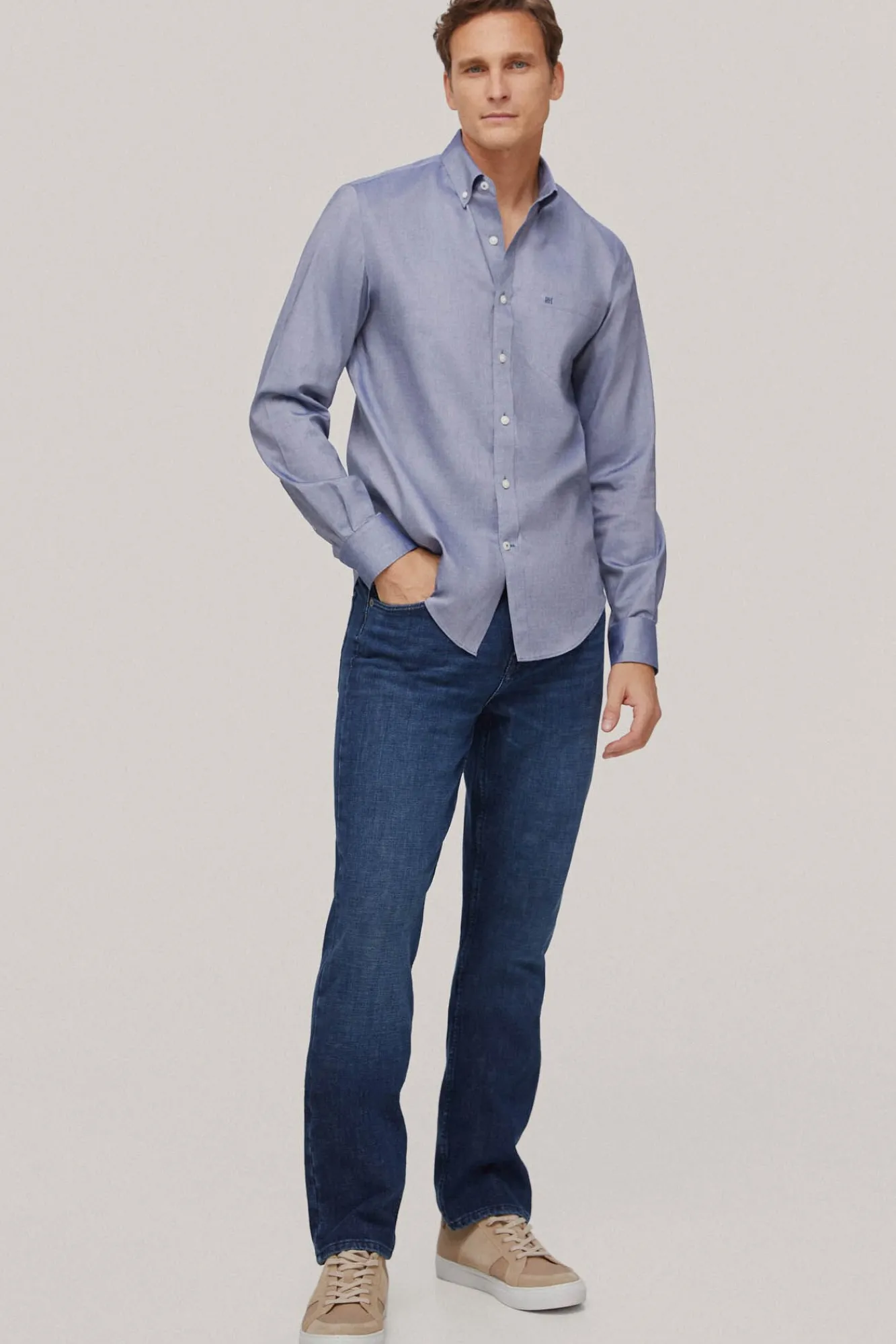 Camisa Lisa Non Iron + Antimanchas^Pedro del Hierro Best Sale