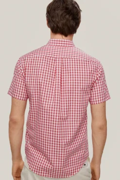 Camisa Non Iron Cuadros Manga Corta^Pedro del Hierro Online