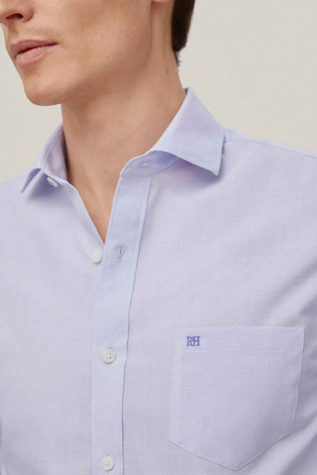 Camisa Non Iron Microcuadro^Pedro del Hierro Cheap