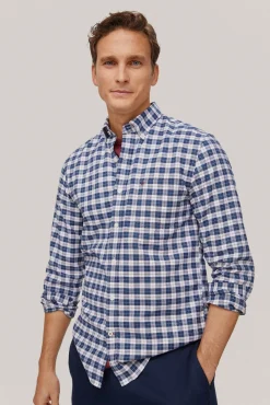 Camisa Non Iron Oxford Cuadros^Pedro del Hierro New