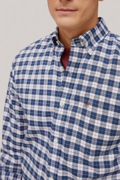 Camisa Non Iron Oxford Cuadros^Pedro del Hierro New