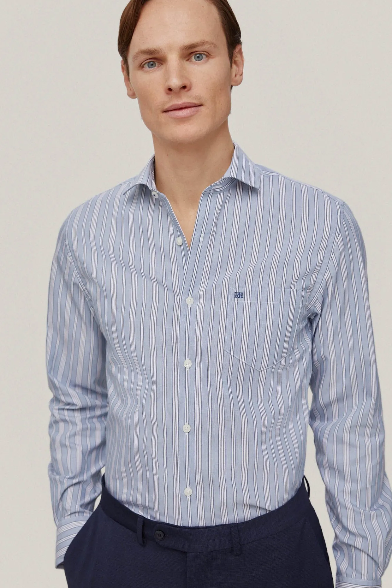 Camisa Non Iron Rayas^Pedro del Hierro New
