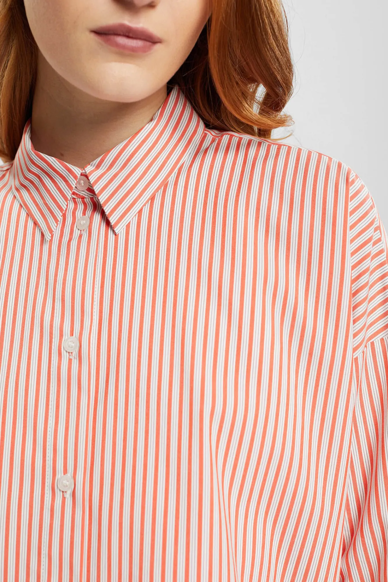 Camisa Oversized Estampado Rayas^Esprit Best