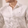 Camisa Polera Lino Manga Larga^Ooto Cheap