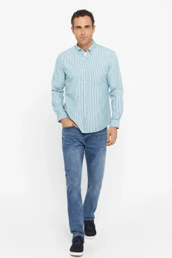 Camisa Rayas Coolmax^Cortefiel Discount