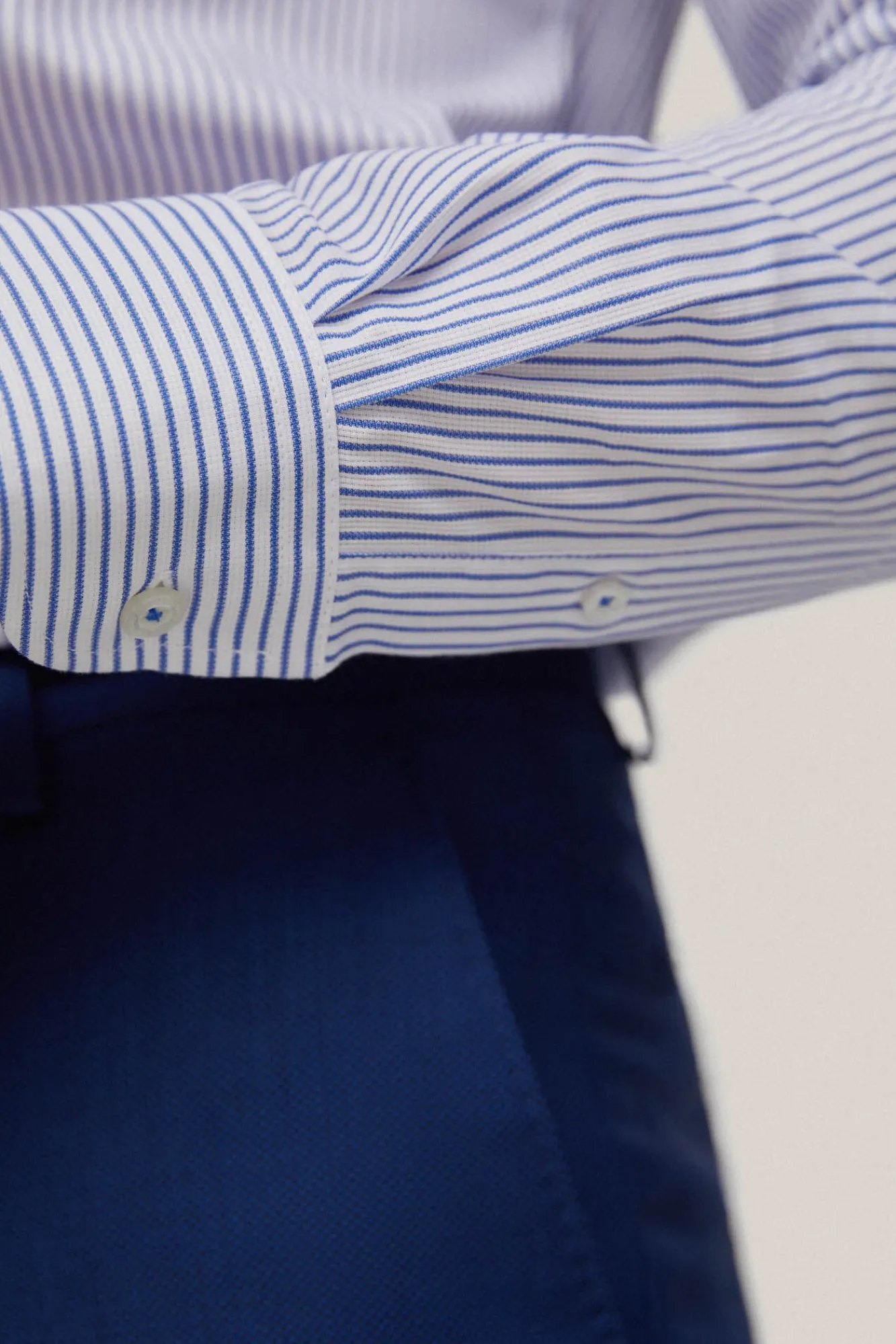 Camisa Rayas Slim Fit Facil Plancha + Antiolor^Pedro del Hierro New
