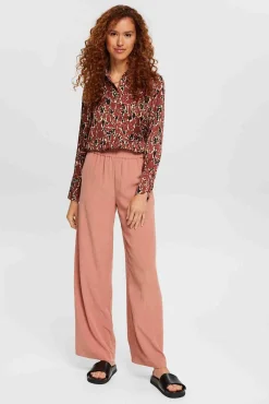 Camisa Satinada Estampada Viscosa^Esprit Online