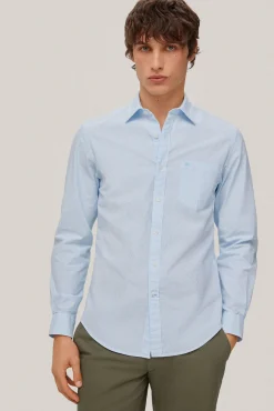 Camisa Seersucker Rayas Manga Larga^Pedro del Hierro Cheap