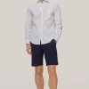 Camisa Seersucker Rayas Manga Larga^Pedro del Hierro Hot