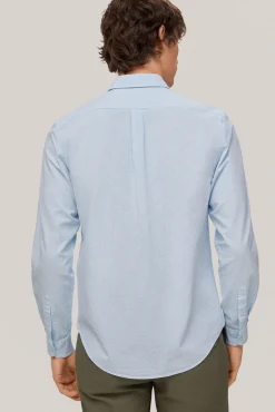 Camisa Seersucker Rayas Manga Larga^Pedro del Hierro Cheap