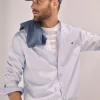 Camisa Slim Cuello Mao Estampado Rayas^Ooto Online