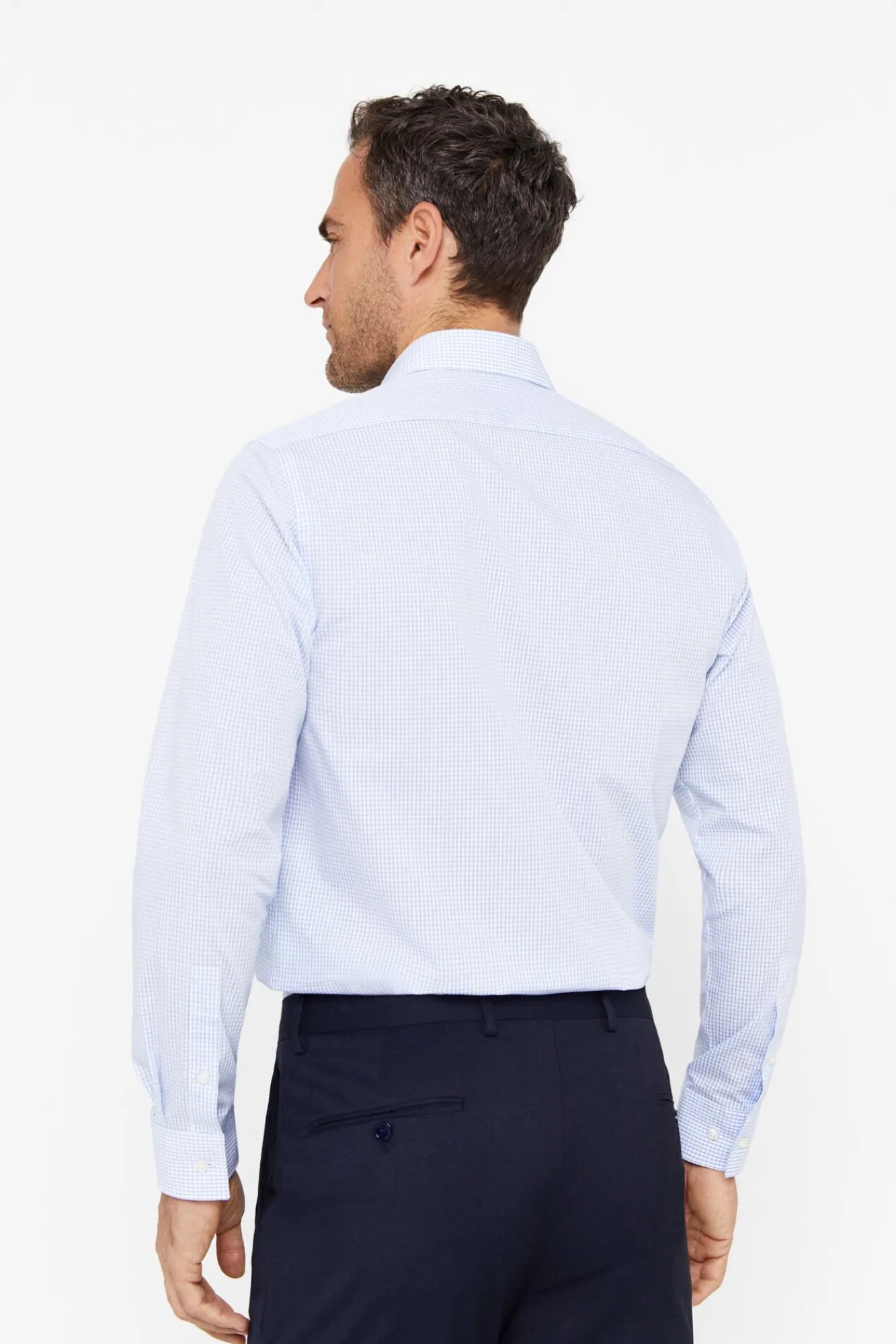 Camisa Vestir Cuadros Facil Plancha^Cortefiel Hot