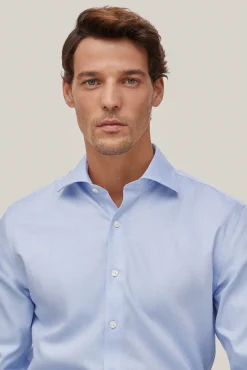 Camisa Vestir Gemelos Estructura Lisa Non Iron + Antimanchas^Pedro del Hierro Sale
