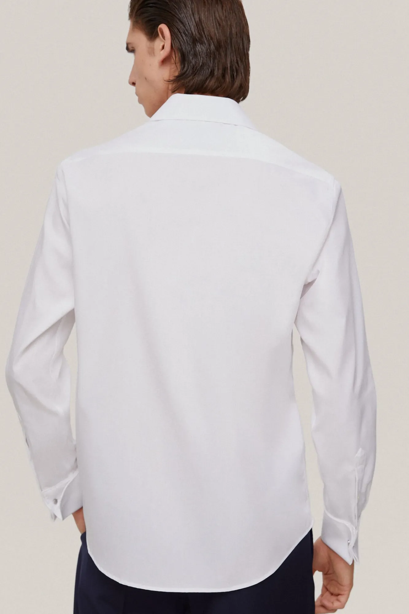 Camisa Vestir Gemelos Estructura Lisa Non Iron + Antimanchas^Pedro del Hierro Cheap