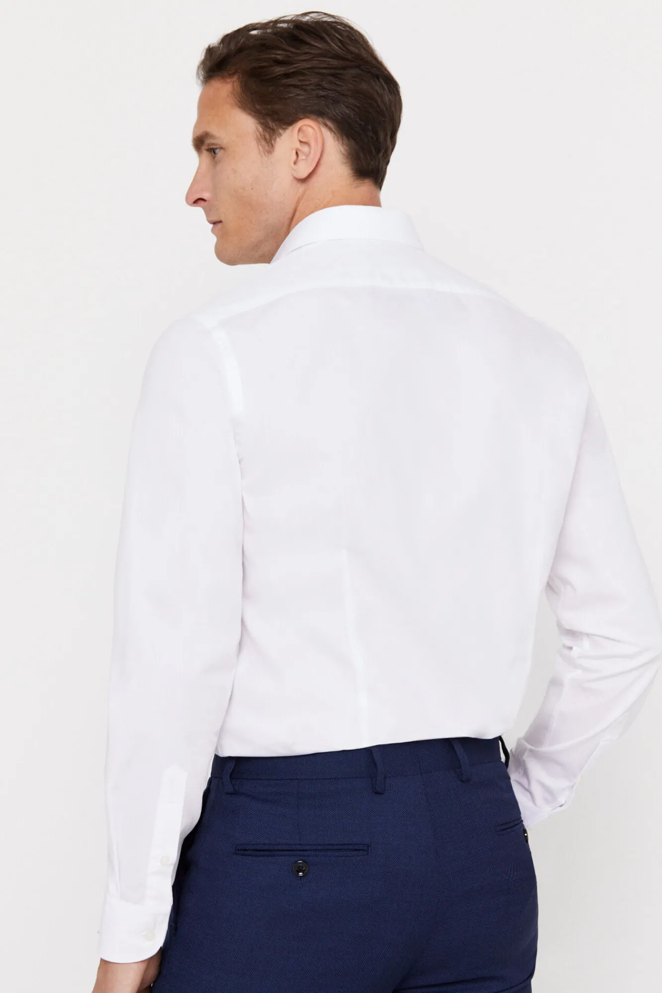 Camisa Vestir Lisa Estructura Slim Fit Facil Plancha^Cortefiel Online