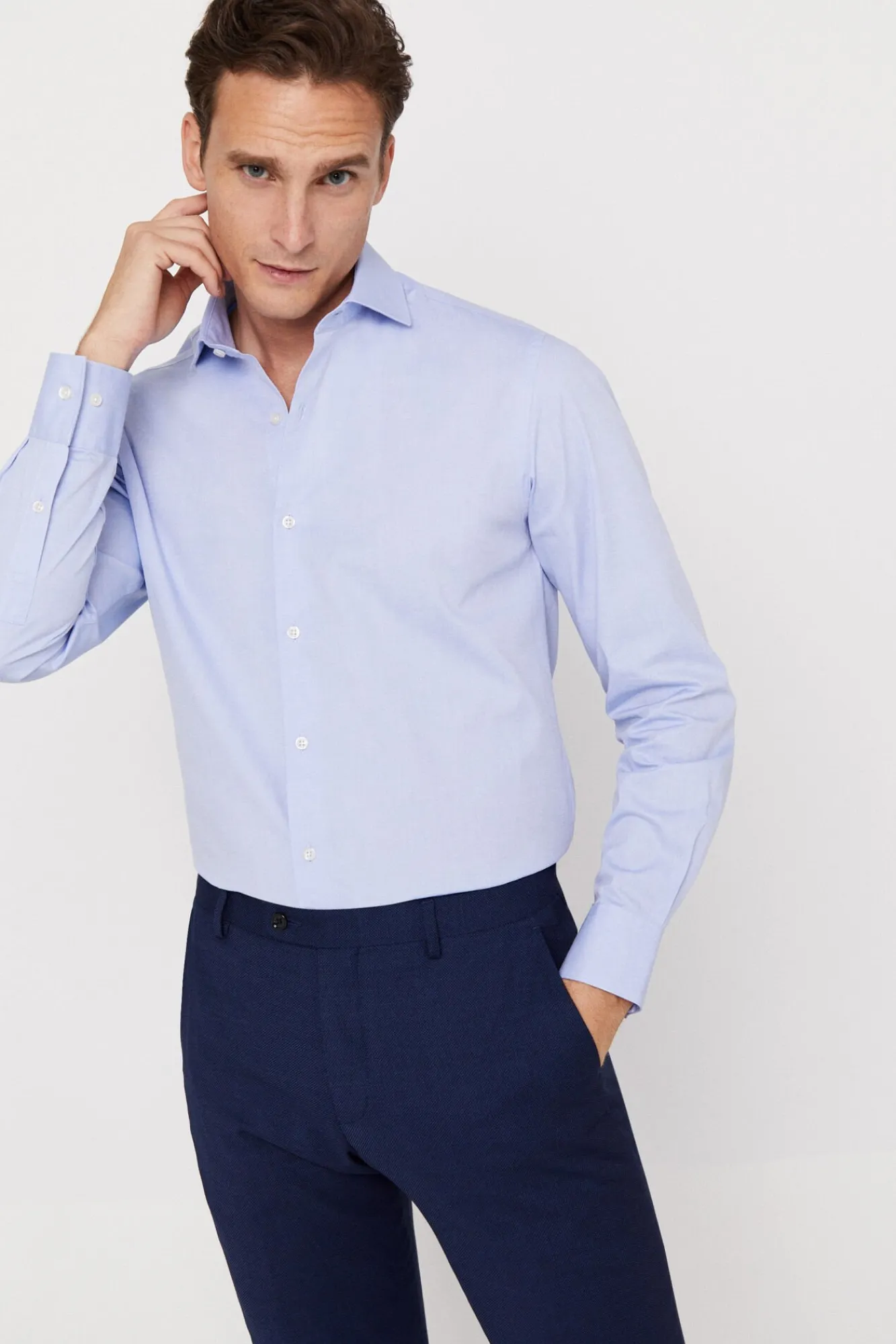Camisa Vestir Lisa Facil Plancha^Cortefiel Sale