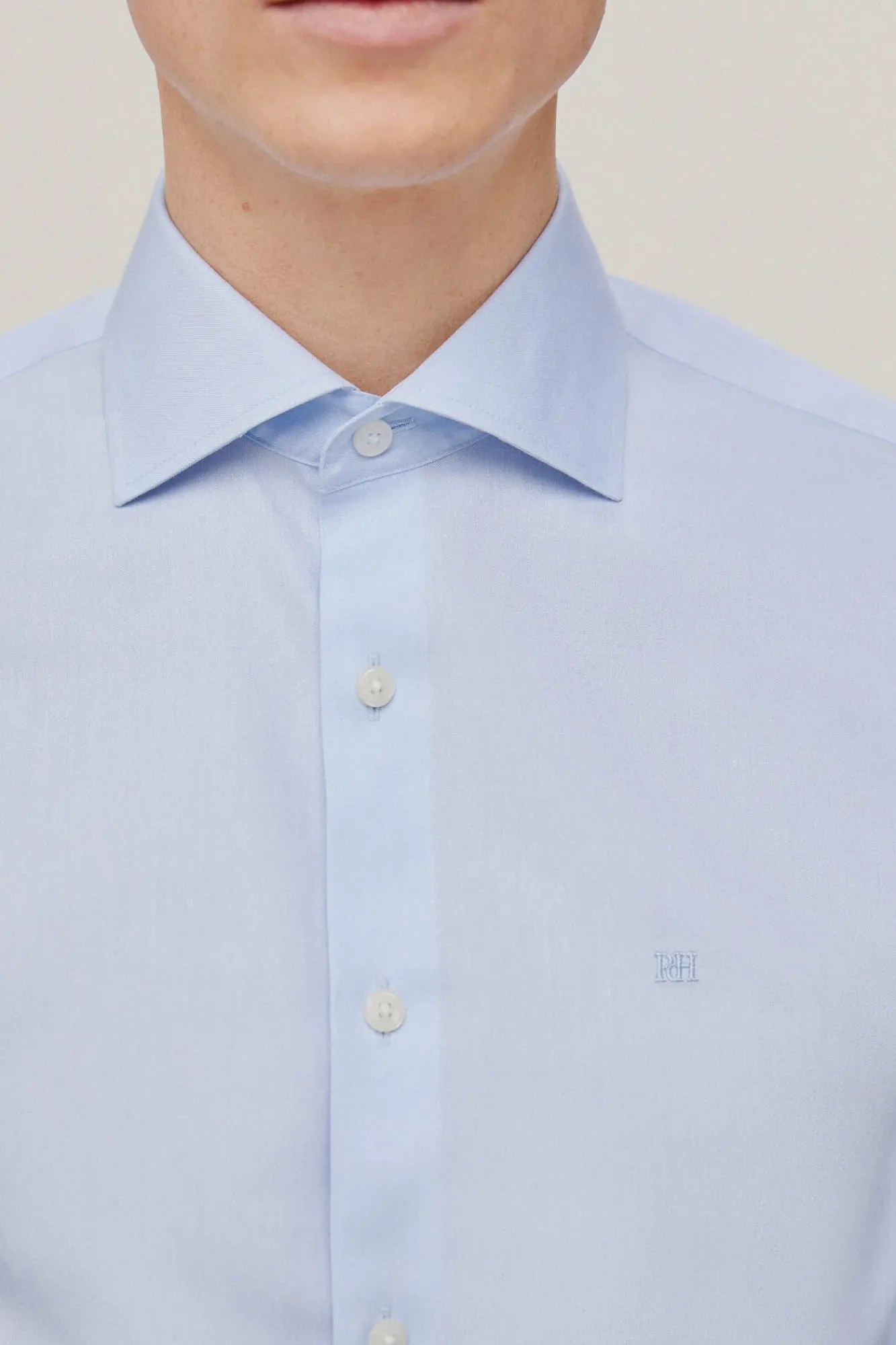 Camisa Vestir Pinpoint Liso Non Iron + Antimanchas^Pedro del Hierro Best