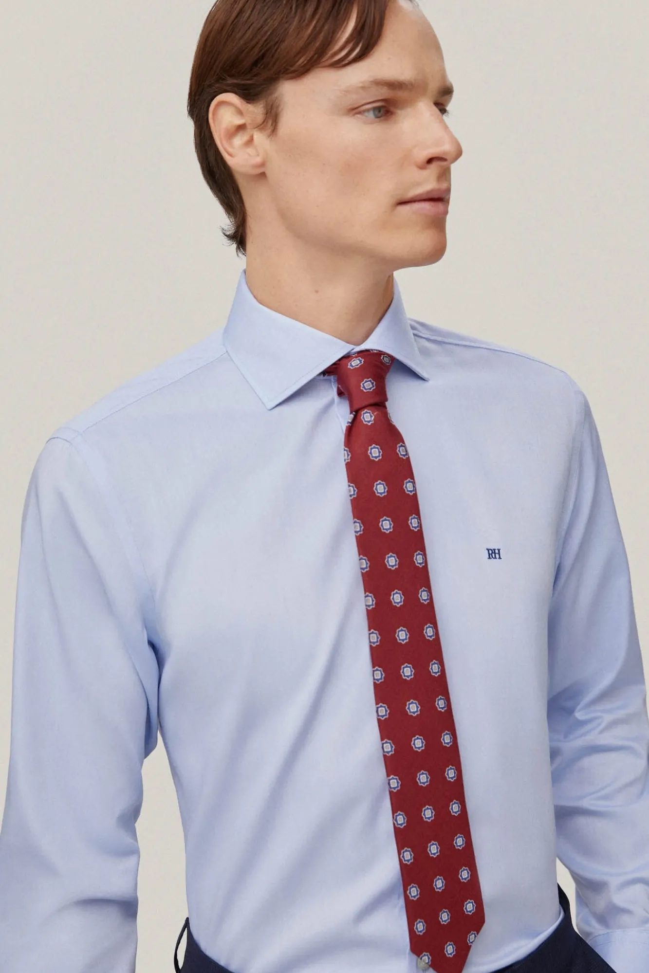 Camisa Vestir Pinpoint Liso Non Iron + Antimanchas^Pedro del Hierro Store