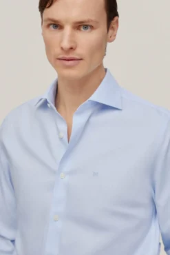 Camisa Vestir Pinpoint Liso Non Iron + Antimanchas^Pedro del Hierro Best