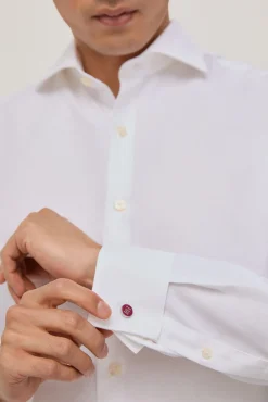 Camisa Vestir Puno Gemelo Non Iron Y Antimanchas Estructura Lisa Regular Fit^Pedro del Hierro Sale