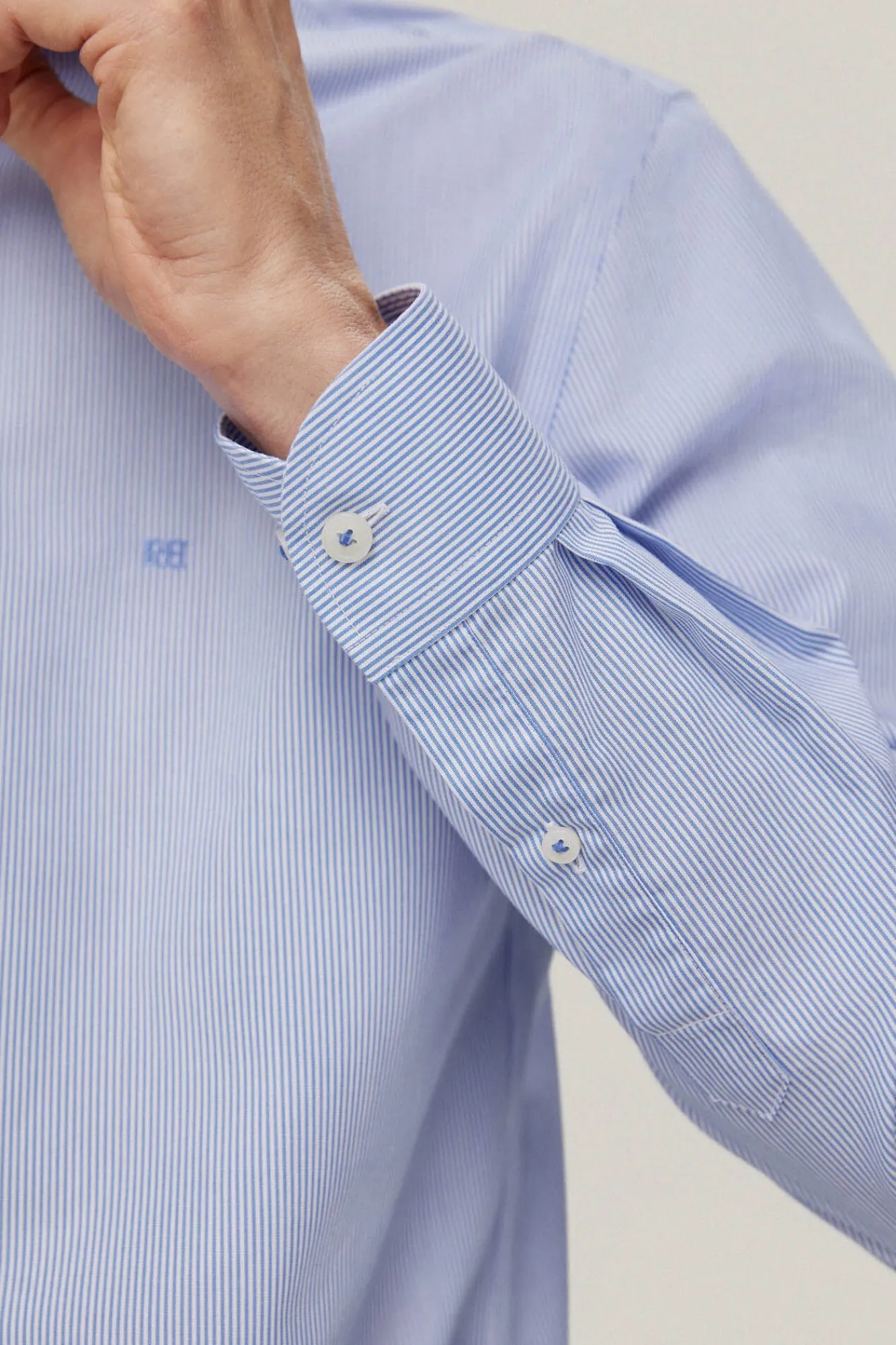 Camisa Vestir Raya Fina Non Iron + Antimanchas^Pedro del Hierro Hot