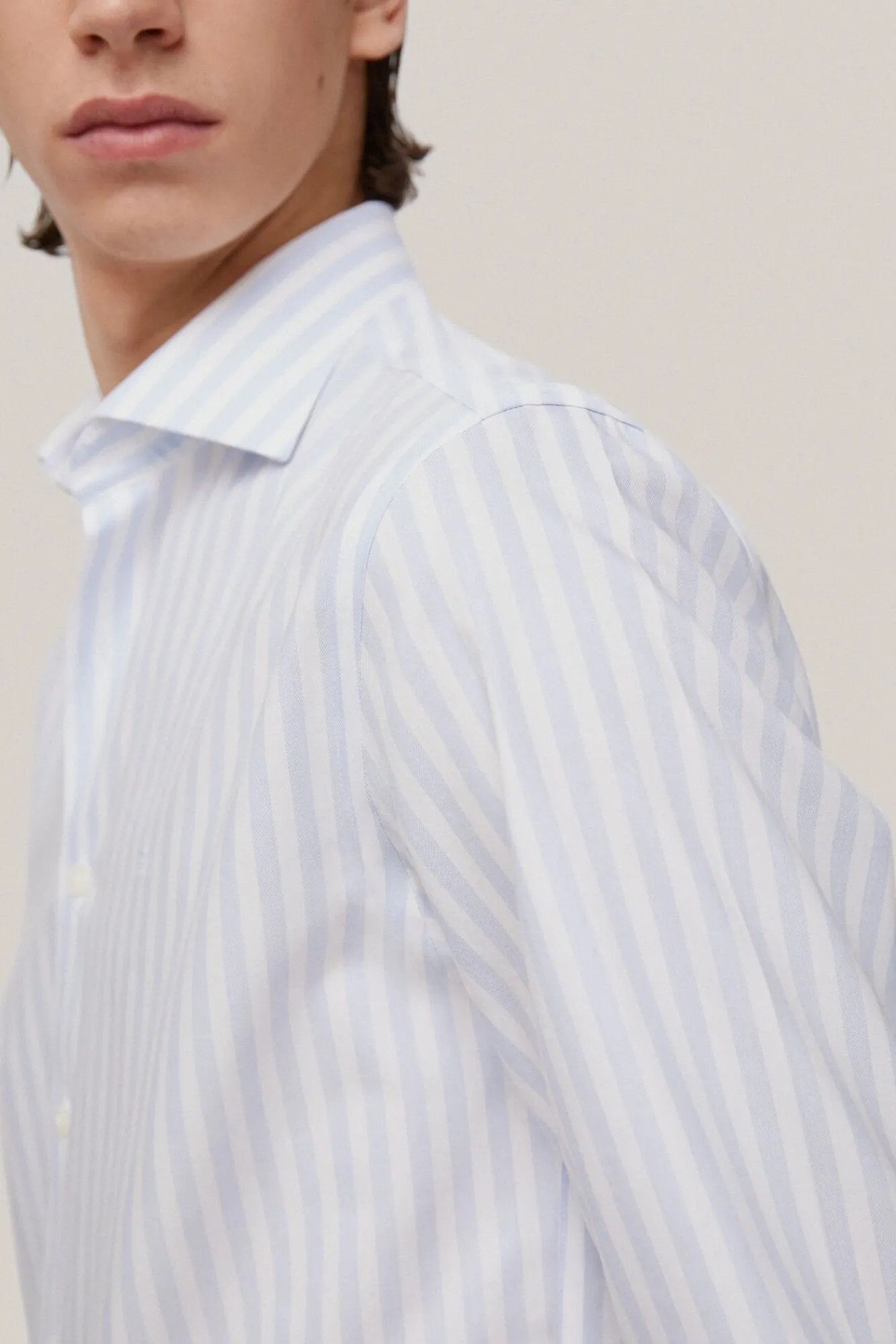 Camisa Vestir Rayas Non Iron + Antimanchas^Pedro del Hierro Online