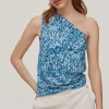 Camiseta Asimetrica Estampada^Pedro del Hierro New