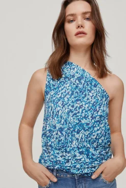 Camiseta Asimetrica Estampada^Pedro del Hierro New