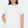 Camiseta Bajo Bordado^Cortefiel Online
