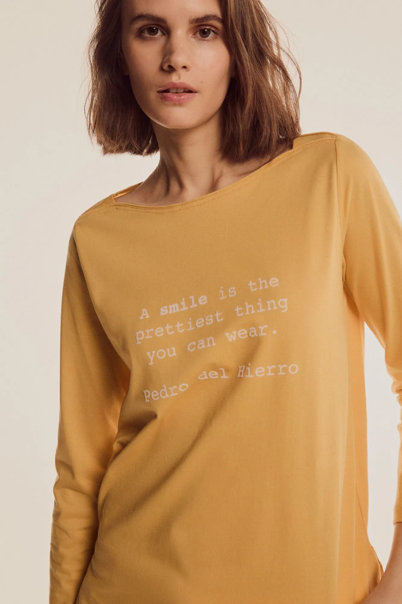 Camiseta Barco Asimetrica^Pedro del Hierro Store