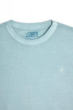Camiseta Basica Con Bordado Avion^Ooto Sale