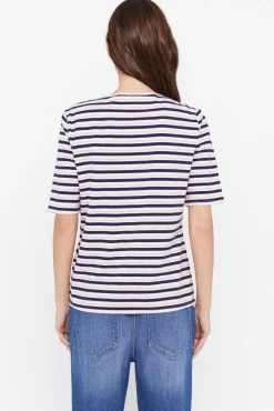 Camiseta Basica Escote Barco^Cortefiel Cheap