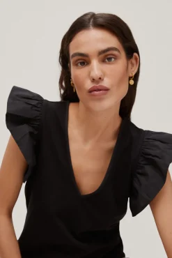 Camiseta Combinada Volantes^Pedro del Hierro Online