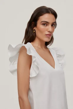 Camiseta Combinada Volantes^Pedro del Hierro Discount