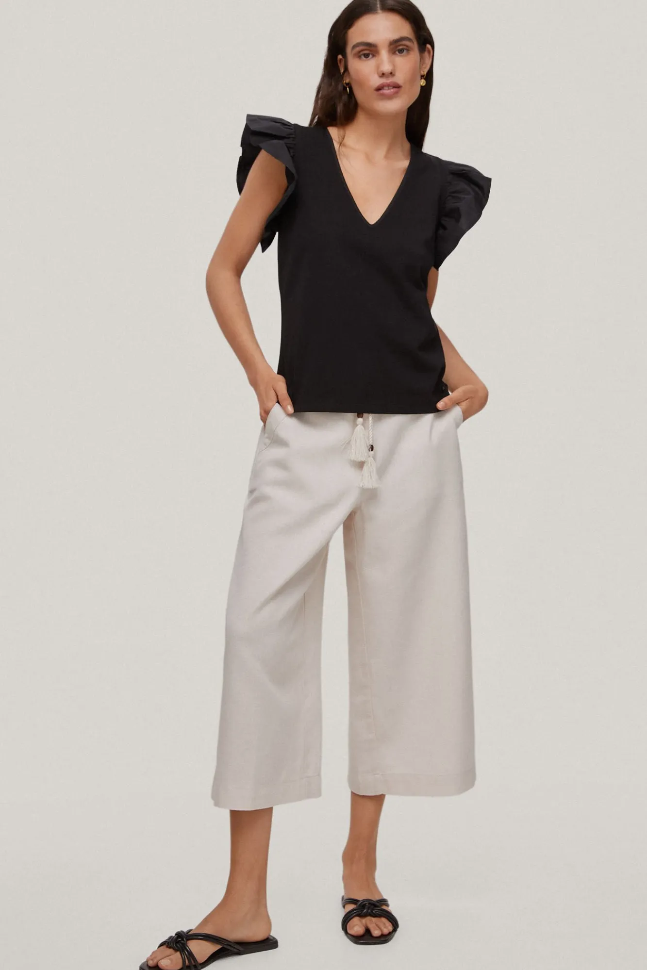 Camiseta Combinada Volantes^Pedro del Hierro Online