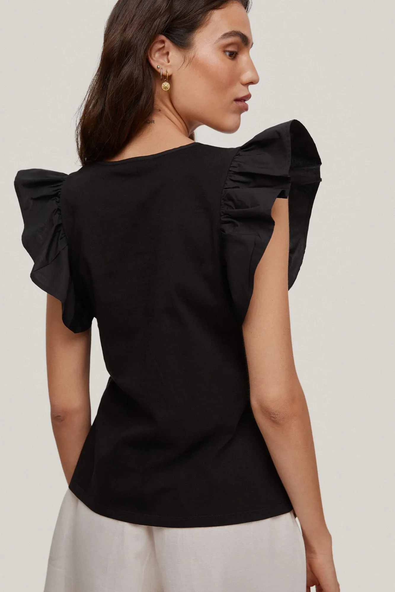 Camiseta Combinada Volantes^Pedro del Hierro Online