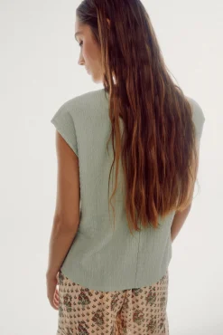 Camiseta Con Frunce^Slowlove Store