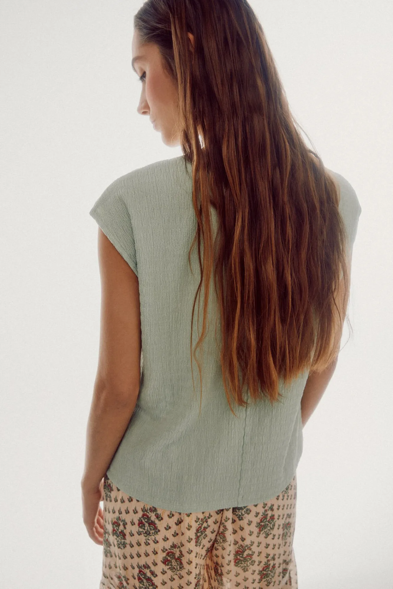 Camiseta Con Frunce^Slowlove Store