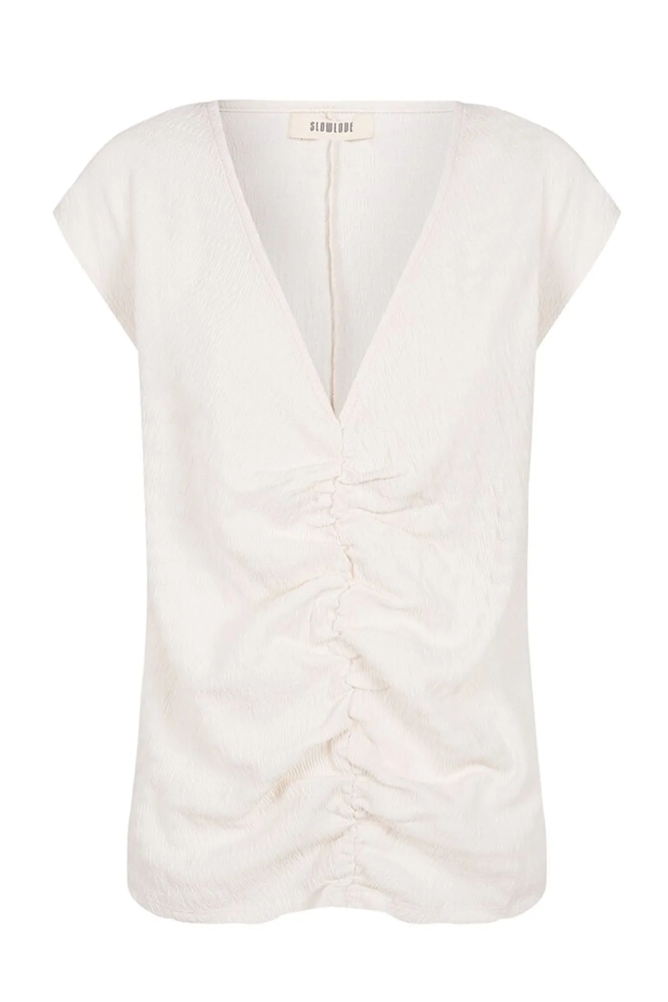 Camiseta Con Frunce^Slowlove Best