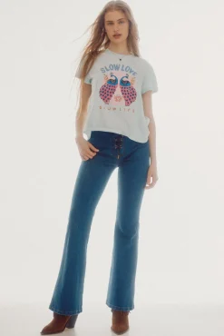 Camiseta Con Grafico^Slowlove New