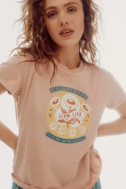 Camiseta Con Grafico^Slowlove Fashion