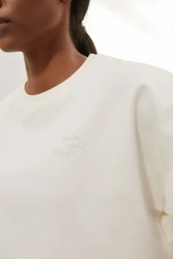 Camiseta Crop Blanca^Dash and Stars Discount