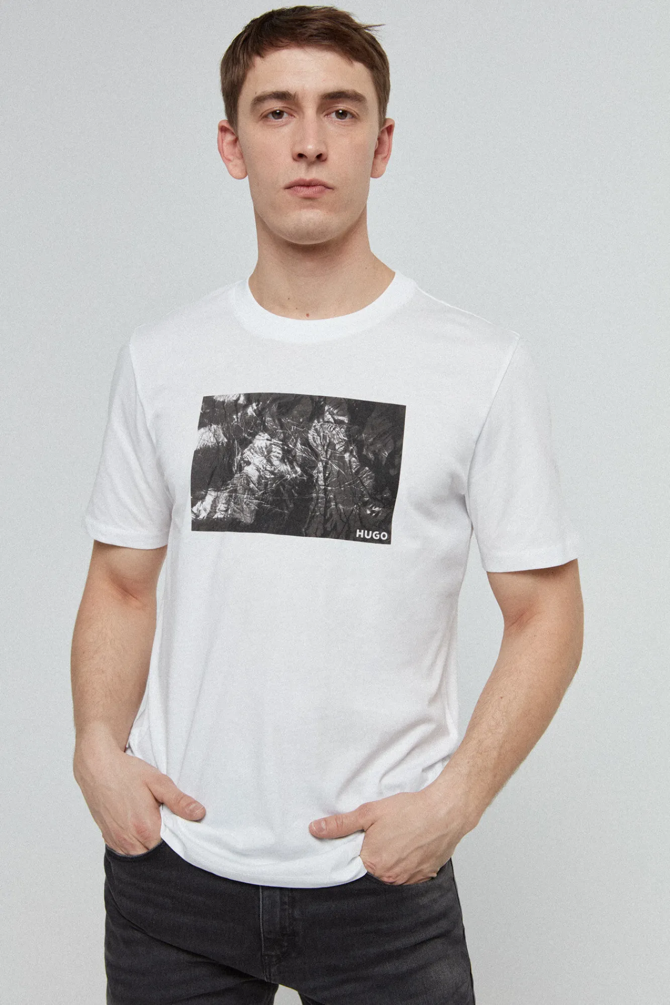 Camiseta Cuello Redondo^HUGO New