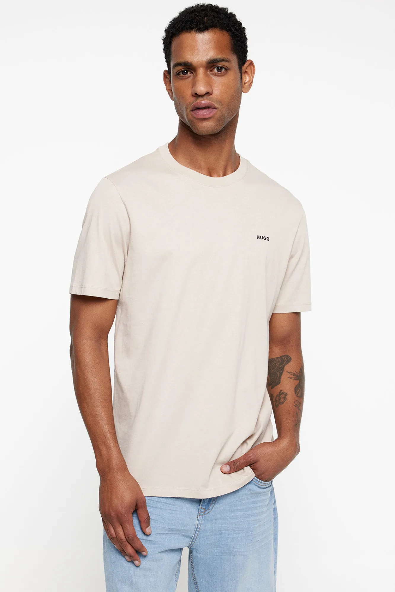 Camiseta De Manga Corta^HUGO Store