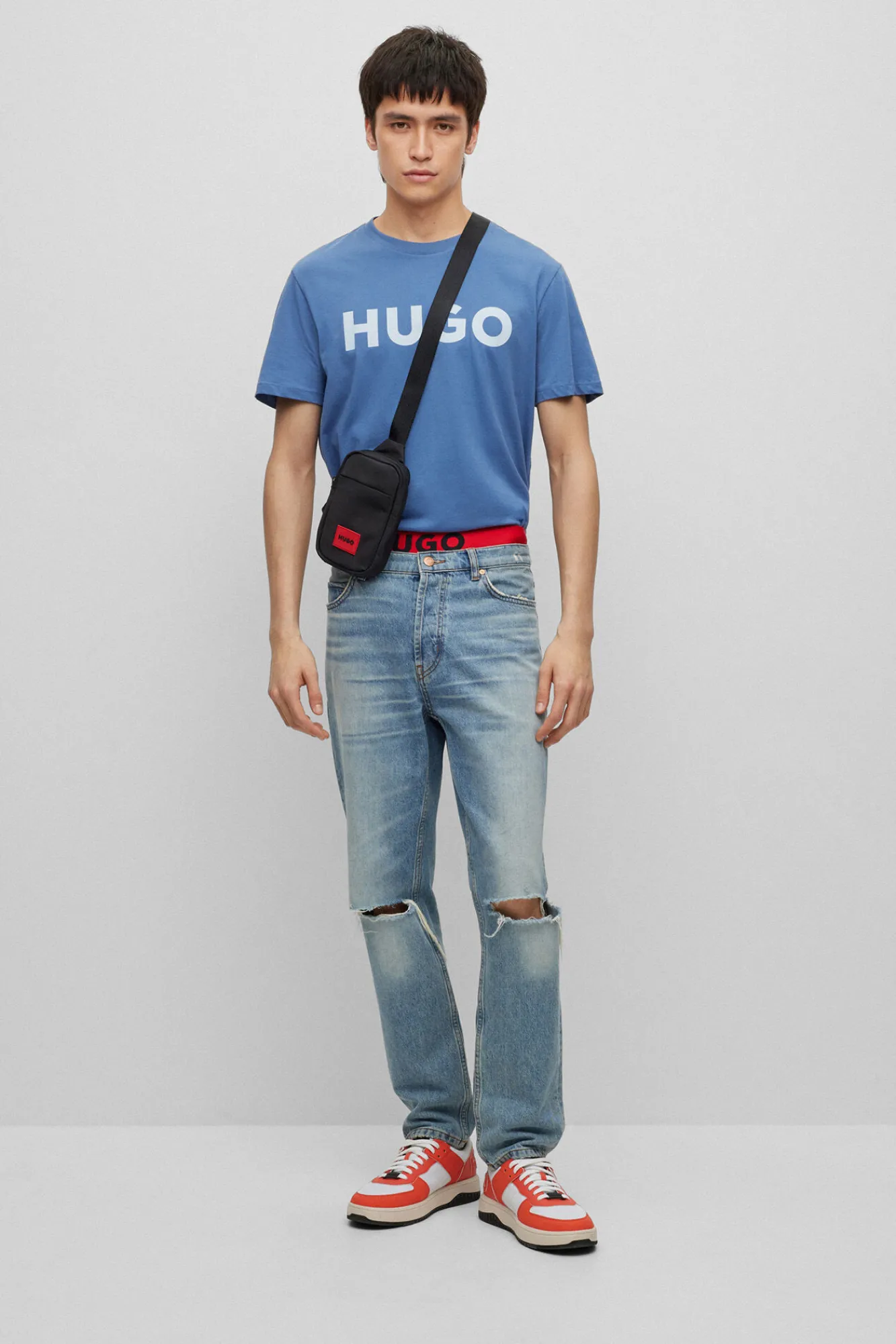 Camiseta De Manga Corta^HUGO Discount