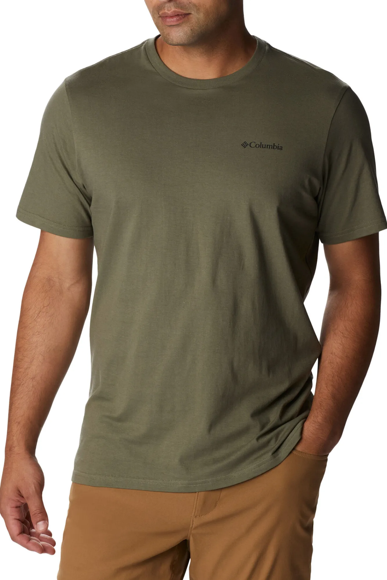 Camiseta De Manga Corta Con Estampado En La Espalda Rockaway River™ Para Hombre^Columbia Store