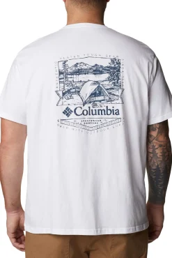 Camiseta De Manga Corta Con Estampado En La Espalda Rockaway River™ Para Hombre^Columbia Best