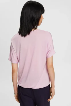 Camiseta Efecto Cruzado Con Tencel™^Esprit Shop