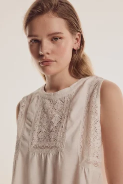 Camiseta Encaje^Pedro del Hierro New