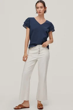 Camiseta Lisa Manga Corta Calado^Pedro del Hierro Hot